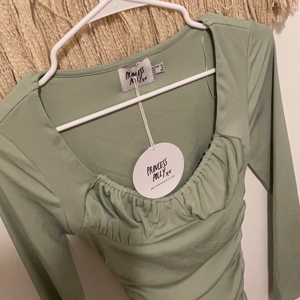 COPY - Princess Polly Neive Mini Dress Green